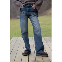 ДЖИНСИ WIDE LEG СИНІЙ WL 534