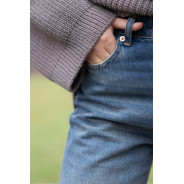 ДЖИНСИ WIDE LEG СИНІЙ WL 534