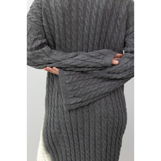 СУКНЯ МАКСІ В КОСИЧКУ DR003