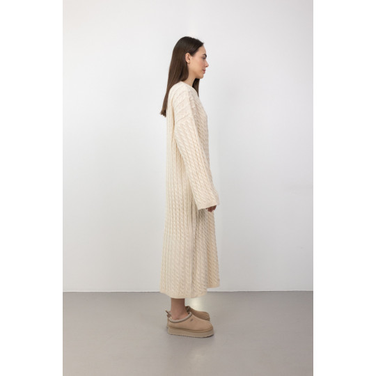 СУКНЯ МАКСІ В КОСИЧКУ DR003