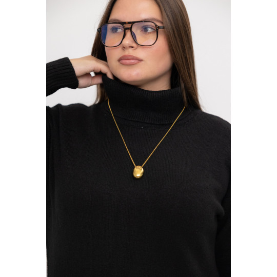 Сукня максі з горловиною