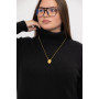 Сукня максі з горловиною