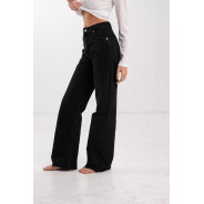 ДЖИНСИ WIDE LEG ЧОРНІ WL 527