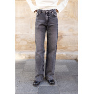 ДЖИНСИ WIDE LEG ГРАФІТ WL 528