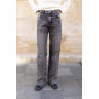 ДЖИНСИ WIDE LEG ГРАФІТ WL 528