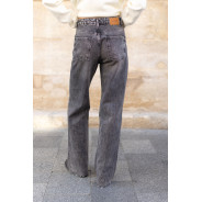 ДЖИНСИ WIDE LEG ГРАФІТ WL 528