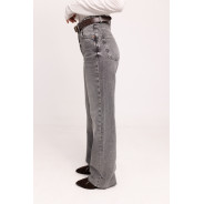 ДЖИНСИ WIDE LEG СІРІ WL 526