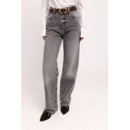 ДЖИНСИ WIDE LEG СІРІ WL 526