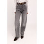 ДЖИНСИ WIDE LEG СІРІ WL 526