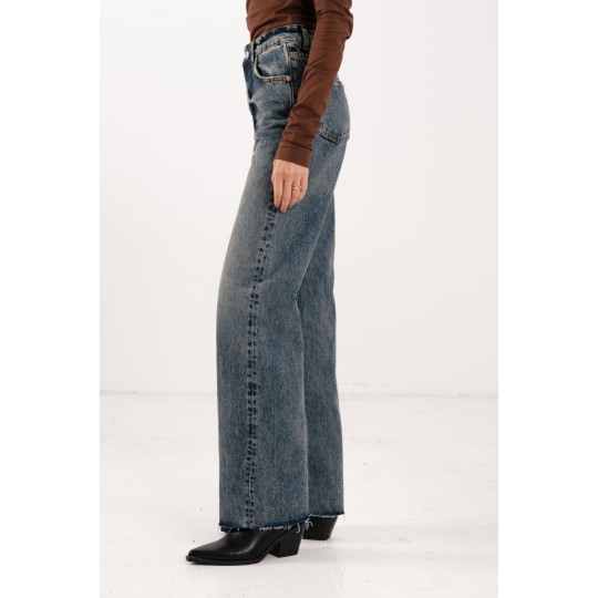 Джинси Wide leg сині WL 524