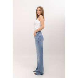 ДЖИНСИ WIDE LEG БЛАКИТНИЙ WL 539