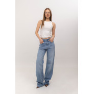 ДЖИНСИ WIDE LEG БЛАКИТНИЙ WL 539