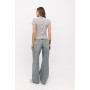 ДЖИНСИ WIDE LEG БЛАКИТНІ З ШВОМ WL 547
