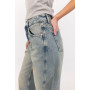 ДЖИНСИ WIDE LEG БЛАКИТНІ З ШВОМ WL 547