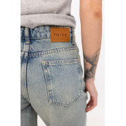 ДЖИНСИ WIDE LEG БЛАКИТНІ З ШВОМ WL 547