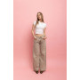 ДЖИНСИ WIDE LEG З ПОНИЖЕНОЮ ТАЛІЄЮ БЕЖЕВИЙ WL 544