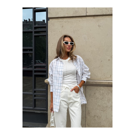ДЖИНСИ WIDE LEG МОЛОЧНИЙ WL 541