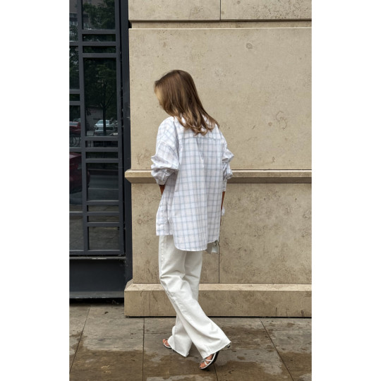 ДЖИНСИ WIDE LEG МОЛОЧНИЙ WL 541